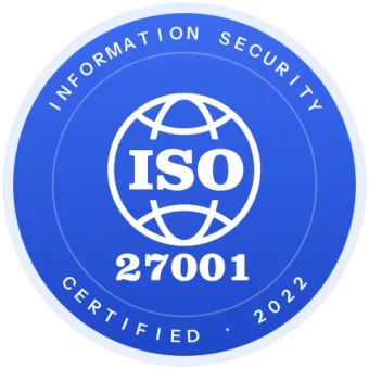 ISO 27001 certified